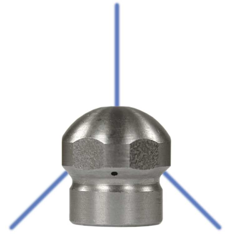 Kloakdysa 1/8" Fram+Bak