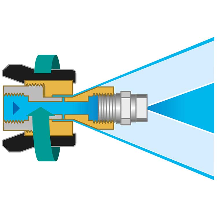 Munstyckshållare Justerbar