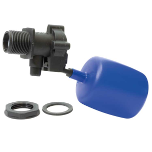 Flottörventil 3/4" utv. Plast