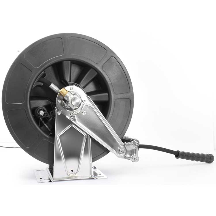 Slangvinda Rostfri Automatisk med 20m slang