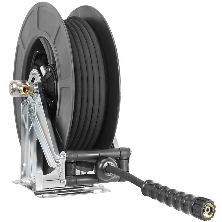 Slangvinda Rostfri Automatisk med 20m slang