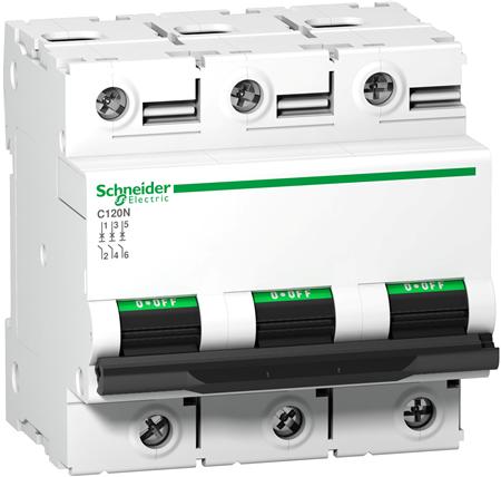 Schneider Electric - AC Automatsäkring 3-polig - 100 A  C-kurva