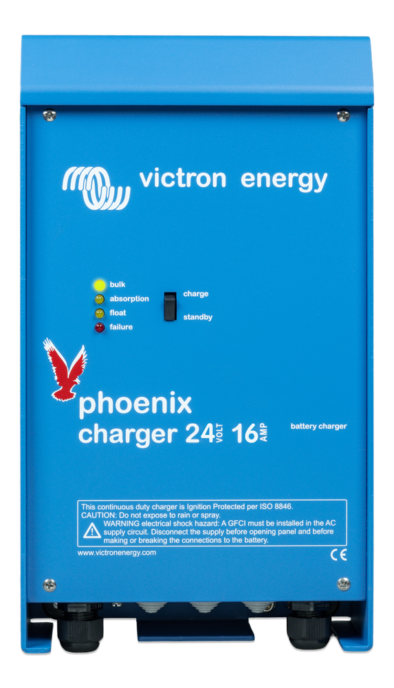 Victron - Phoenix Charger 24/16 (2+1) 120-240V