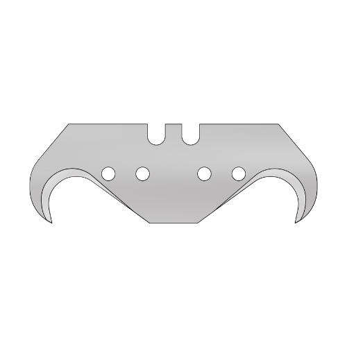 Lame crochet 10-5 X-wide Mozart 54,8 x 18,9 x 0,63 mm – lame pour tapis épais - Lames utilitaires Sollex