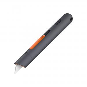 Orange & grey Slice finger tip pen knife for precise cutting performance - Sollex knives shop
