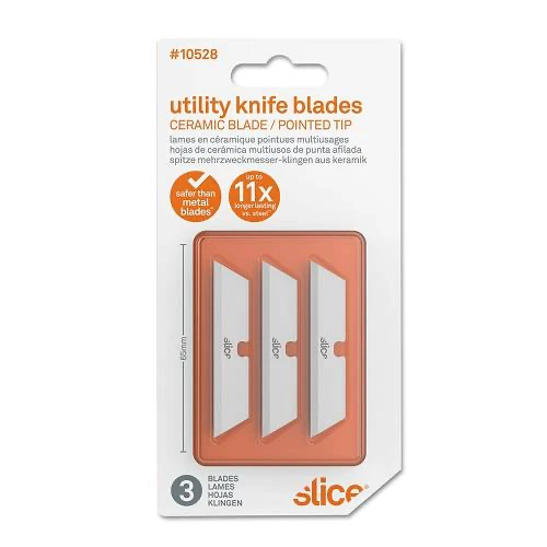 Slice utility knife blade 10528 - Packaging of 3 blades - Buy safety knives from Sollex