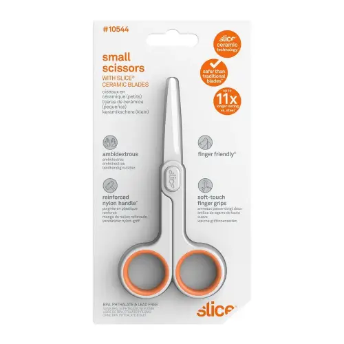 Slice Ceramic scissors in the package