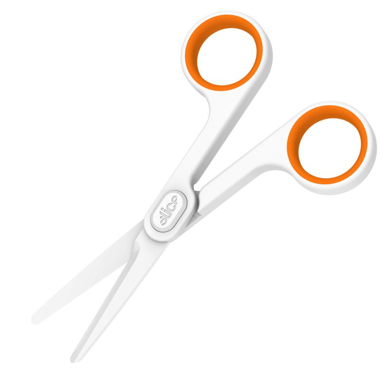 Slice ceramic scissors 10544 with rounded tips - Sollex safety knives