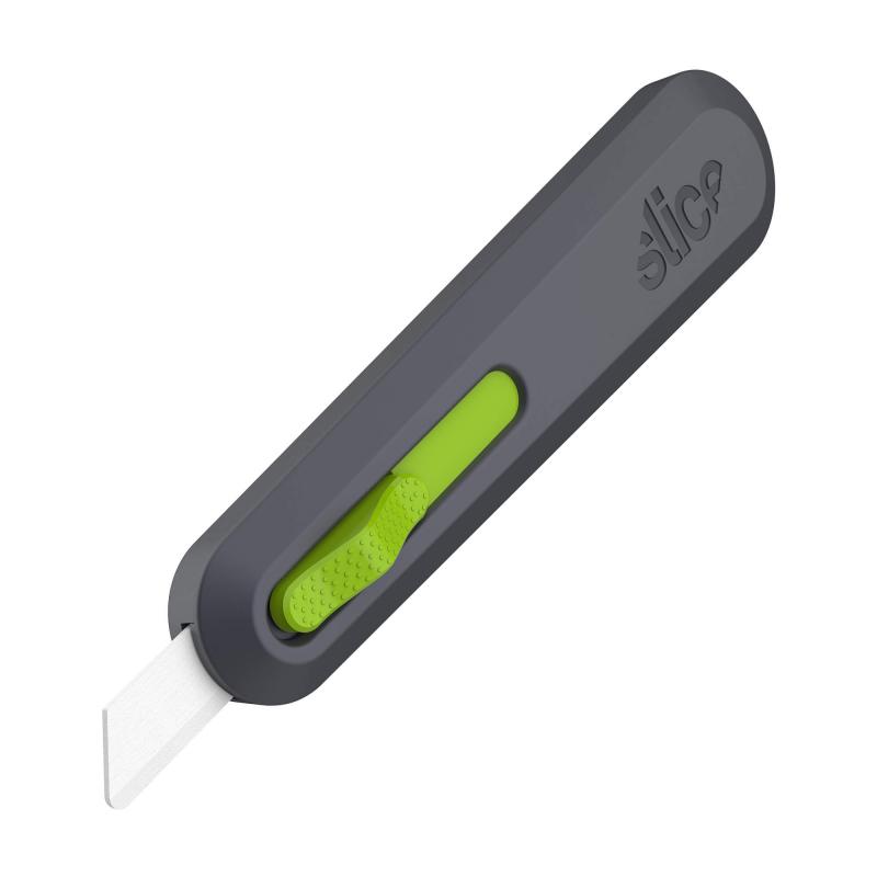 Slice box knife green and grey - Sollex