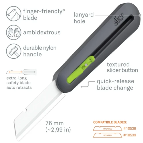 Slice 10560 Industrial knife - Specifications - Sollex