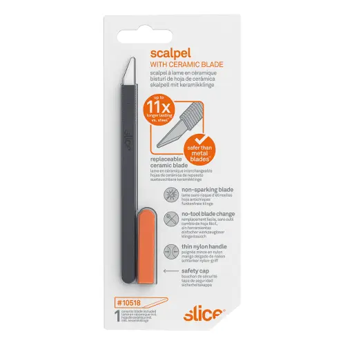 Slice Ceramic Scalpel with replaceable blade 1 pc in a package