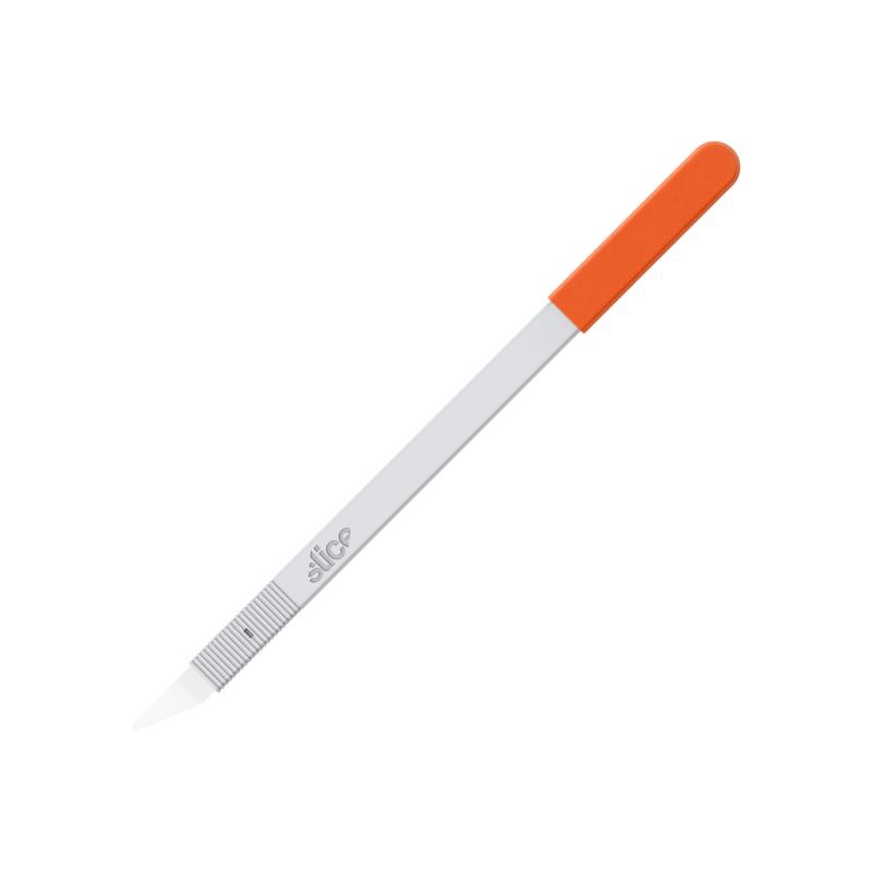 Slice pen knife white and orange - Sollex knives
