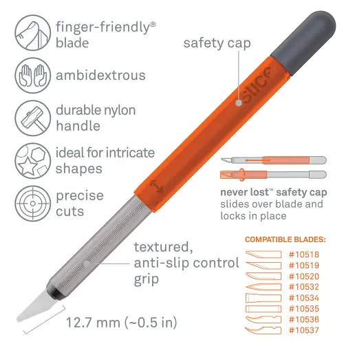 Slice hantverkskniv 10589 och beskrivning
