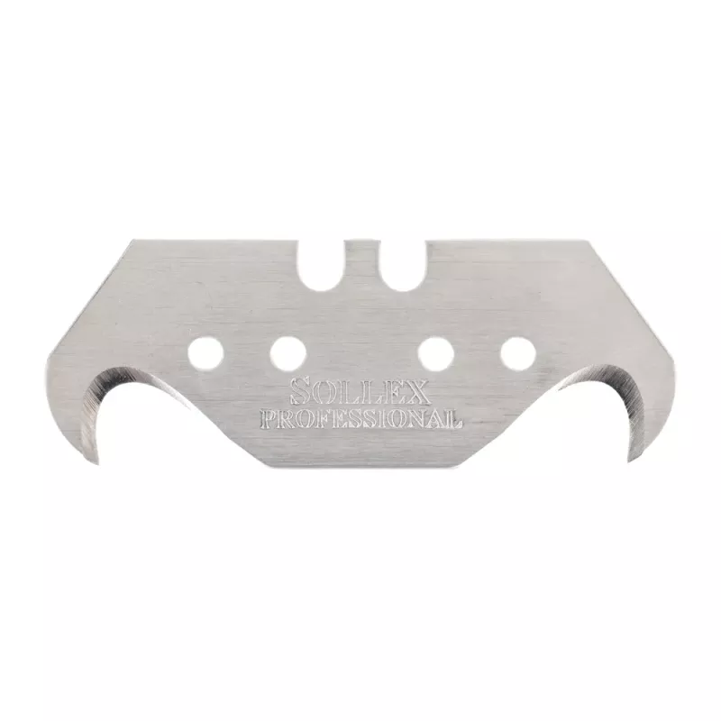 Lame crochetée PRO Sollex pour couper le feutre de toiture, les tapis textiles, les tapis et les tapis en linoléum - Achetez-la chez Sollex et chez les revendeurs