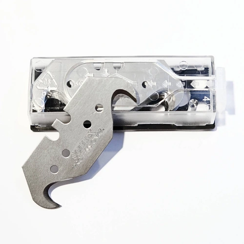 Lames crochetées en paquet de 10 pour couvreurs - Lames de couteau Sollex