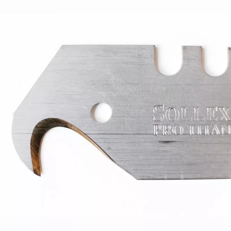 The design of the hook blade means that the surface is protected - Buy hook blade at Sollex