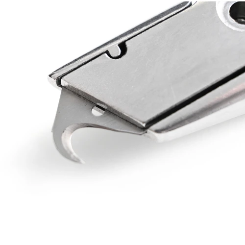 10 lames de couteau Stanley avec crochet 48 mm avec couteau utilitaire Sollex 2000