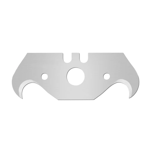 10stanley krokblad knivblad 48mm med hål i mitten för stanley, martor knivar - sollex