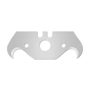 10stanley krokblad knivblad 48mm med hål i mitten för stanley, Martor knivar - Sollex
