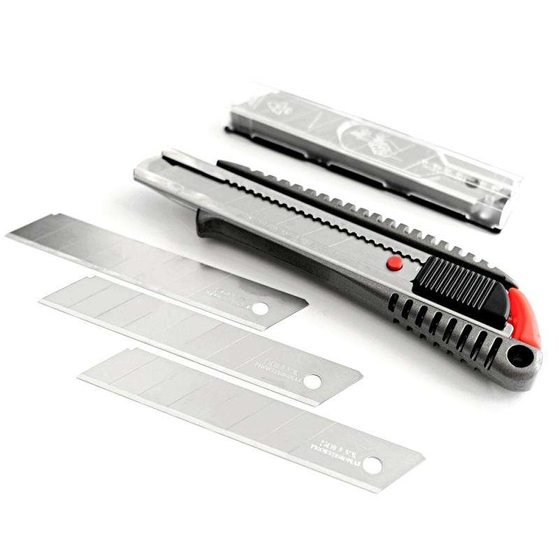 5180 Sollex NT Cutter Lames cassables japonaises et couteau de 18 mm de large