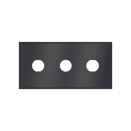 2-013-X Complete ceramisk coating industrial razor blade for plastic film & foil