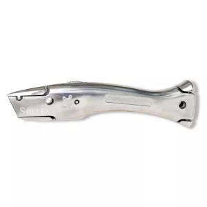 Dolphin knife 1280 - Universal silver carpet knife original with holster - Buy utility knives and blades online at sollex.se