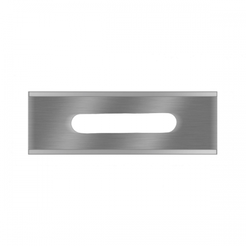 Sollex 5-020 Lame de coupe 0,20 mm en acier inoxydable 57x18,8x0,20 mm / Lutz
