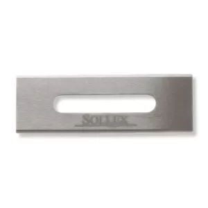 Lame de rasoir à trou oblong droite 0.40mm – céramique, 10 pièces