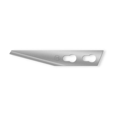 Scalpel knife tooling ceramic 100pcs 34,4x5,7x0,5mm - Keyhole fitting