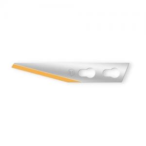 Scalpel knife tooling titanium 100pcs 34,4x5,7x0,5mm - Keyhole fitting