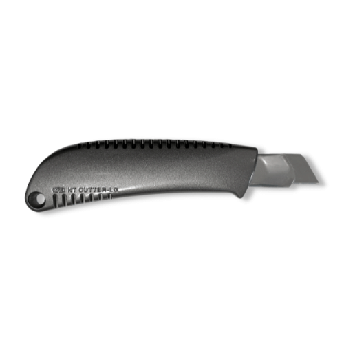 NT-Cutter Brytbladskniv 18mm PRO 75x215x27mm - baksida - L-500GRP - Sollex