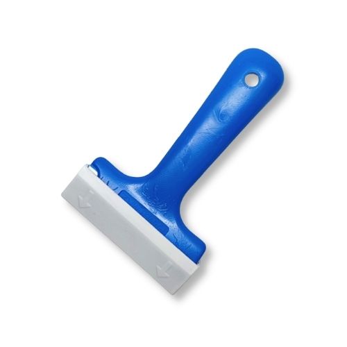 Grattoir JBF Handy 80 mm bleu 55 pour éliminer la laque et la peinture - Sollex