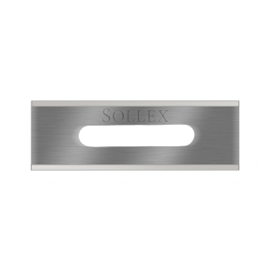Sollex slitter rakblad 5V i hårdmetall