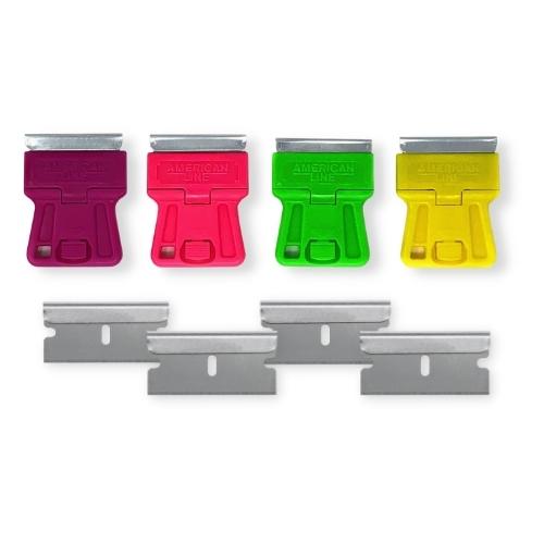66-0442 Mini scraper neon in display bucket 100pcs