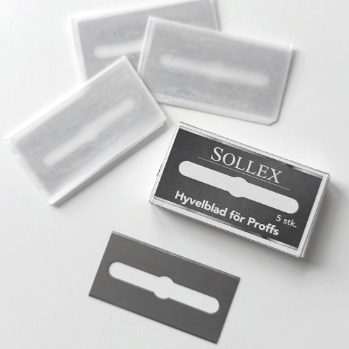 Planing blade PRO 7-5 43x22x0.30mm - buy Sollex knives and razor blades