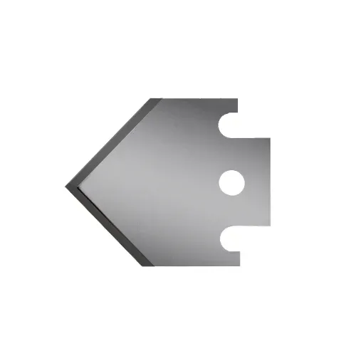 Lame de machine pointue 824K avec revêtement céramique pour couper le carton, le film, le caoutchouc - Couteaux et lames Sollex