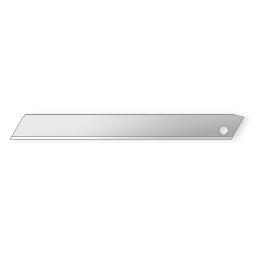 Sollex 90US snap-off blade without segments 9mm 80x9x0.4mm