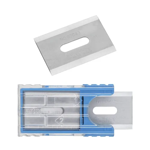 La lame industrielle Martor 92043.66 est conditionnée dans un distributeur de 10 pièces - Achetez les couteaux et lames Martor chez Sollex