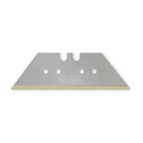 Sollex 975T utility blade supercut with TiN titanium coating 59x19x0.65mm