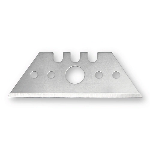 Sollex trapezoid blade 52mm with big hole Ø7mm for safety knives and machines for industrial use