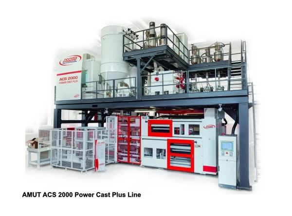 Amut ACS 2000 stretch film extrusion line - Sollex blog