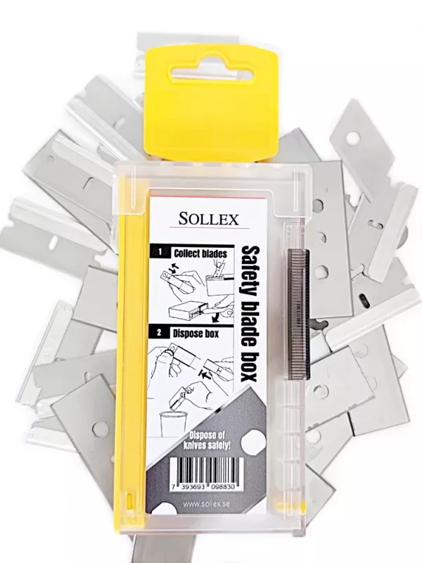 Så här gör du för att kassera använda slöa knivblad på ett säkert sätt - Sollex