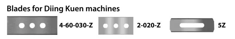 Blades for Ding Kuen blown film machine lines - Sollex blog
