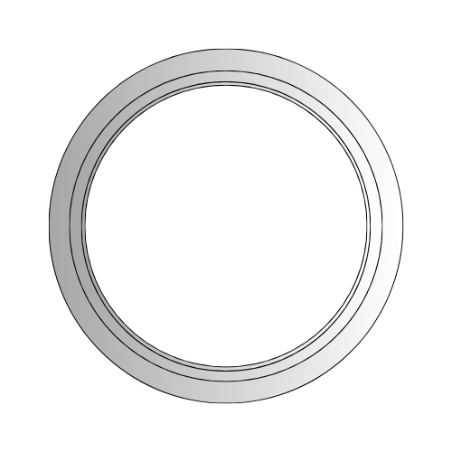 Bottom female circular knife P947G Ø85x68mm - Sollex