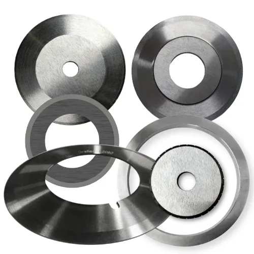 Circular knives, top and bottom knives, dished circular knives, perforating knives - Sollex category