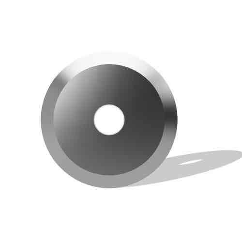 Couteau circulaire Sollex R28x6x4-70 Ø28 mm extra tranchant avec affûtage à 70 degrés pour table RG