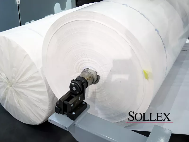 Defekter i rullade produkter under slittning på en slittmaskin slitter rewinder - Sollex