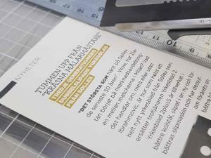 DMH artikel om Sollex yrkesblad och extra vassa brytblad
