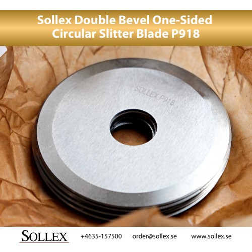 Sollex Double 2 Bevel One 1 Sided Circular Knife P918