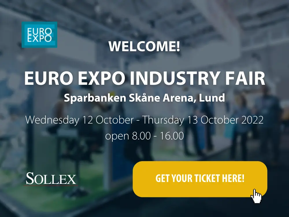 Euroexpo, Industrimässa i Lund, 12-13:e oktober 2022  - Sollex blogg